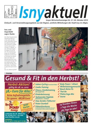 Isny Aktuell 20.10.2010