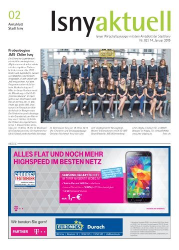 Isny Aktuell 14.01.2015