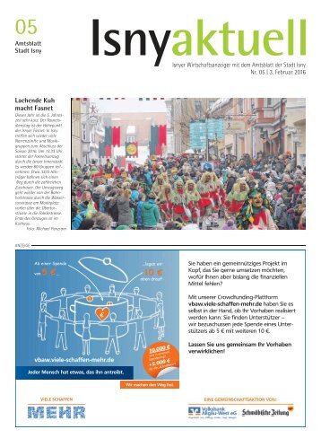 Isny Aktuell 03.02.2016
