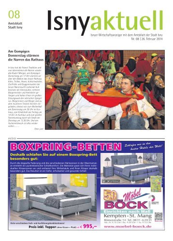 Isny Aktuell 26.02.2014