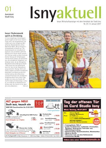Isny Aktuell 04.01.2017