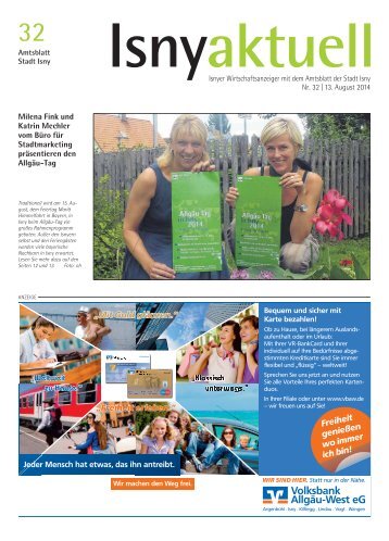 Isny Aktuell 13.08.2014