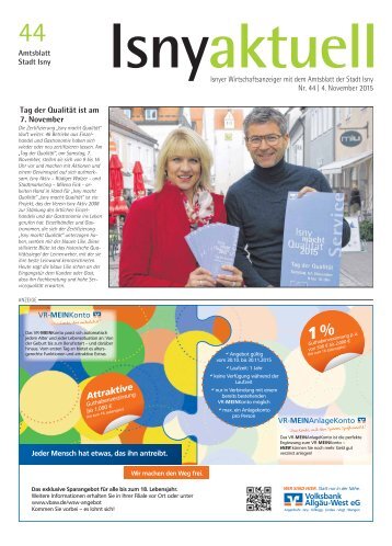 Isny Aktuell 04.11.2015