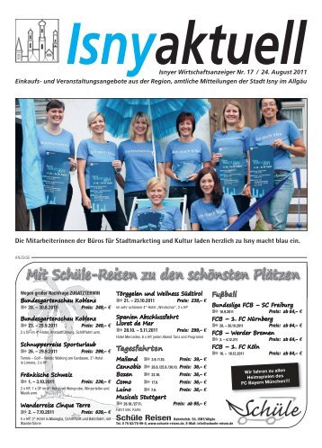 Isny Aktuell 24.08.2011