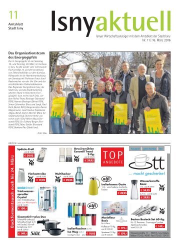 Isny Aktuell 16.03.2016