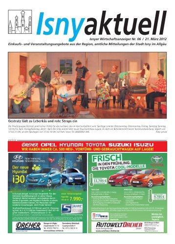 Isny Aktuell 21.03.2012