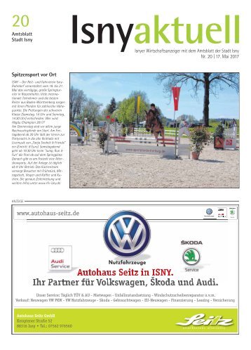 Isny Aktuell 17.05.2017