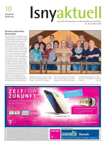 Isny Aktuell 09.03.2016