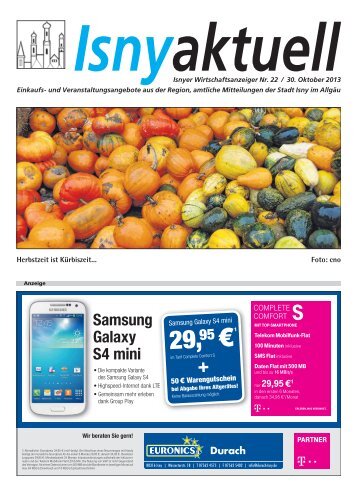 Isny Aktuell 30.10.2013