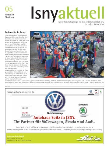 Isny Aktuell 31.01.2018