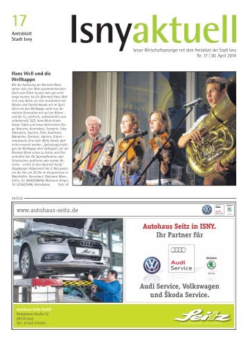 Isny Aktuell 30.04.2014