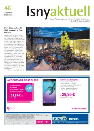 Isny Aktuell 30.11.2016