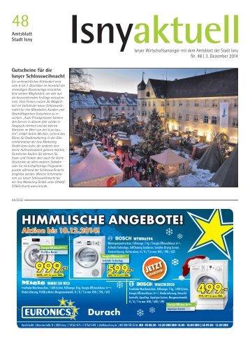 Isny Aktuell 03.12.2014
