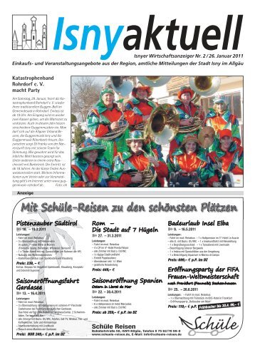 Isny Aktuell 26.01.2011