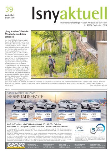 Isny Aktuell 28.09.2016