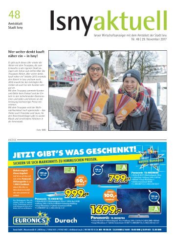 Isny Aktuell 29.11.2017