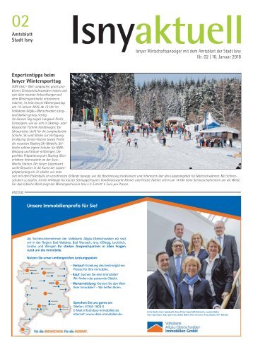 Isny Aktuell 10.01.2018