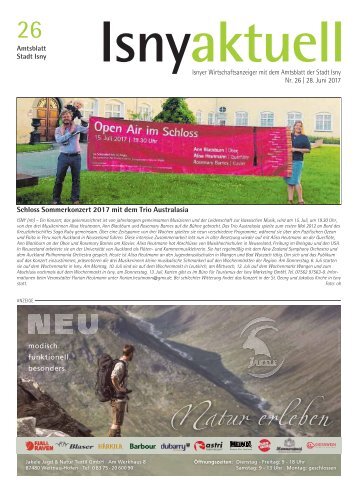 Isny Aktuell 28.06.2017