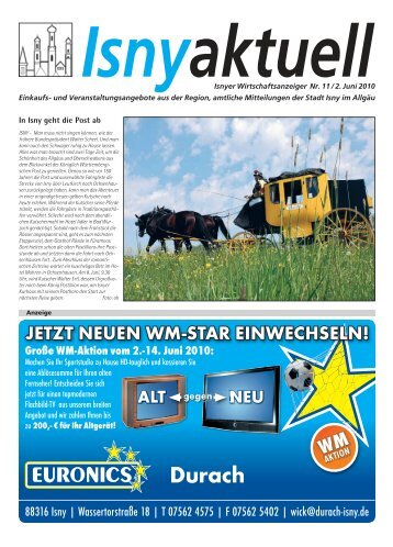 Isny Aktuell 02.06.2010