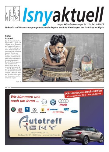 Isny Aktuell 24.07.2013