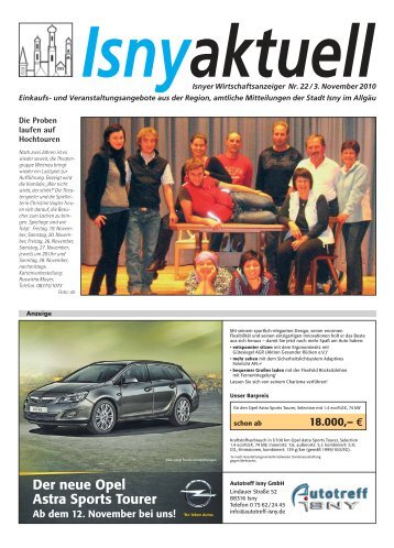 Isny Aktuell 03.11.2010