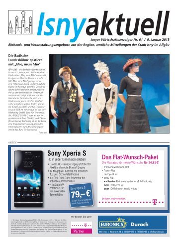 Isny Aktuell 09.01.2013