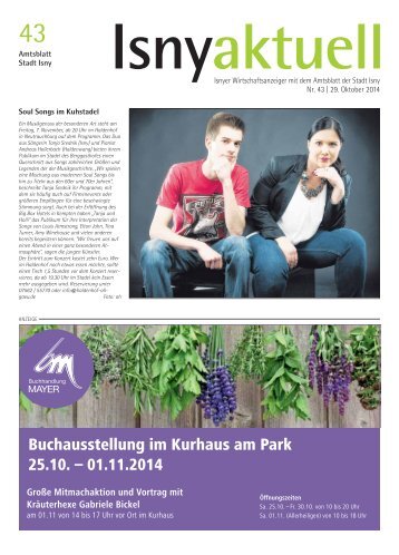 Isny Aktuell 29.10.2014