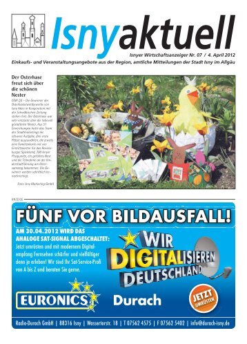Isny Aktuell 04.04.2012