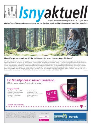 Isny Aktuell 03.04.2013