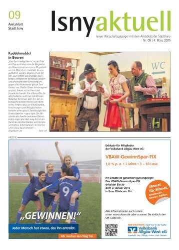 Isny Aktuell 04.03.2015