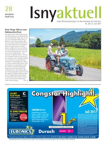 Isny Aktuell 12.07.2017