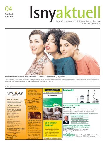Isny Aktuell 28.01.2015