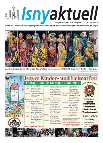 Isny Aktuell 30.06.2010