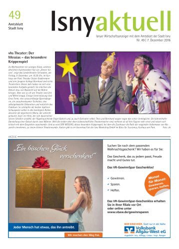 Isny Aktuell 07.12.2016