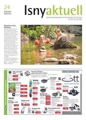Isny Aktuell 15.06.2016