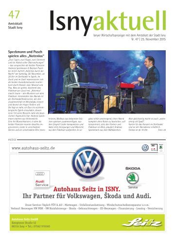 Isny Aktuell 25.11.2015