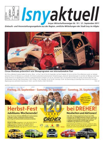 Isny Aktuell 21.09.2011
