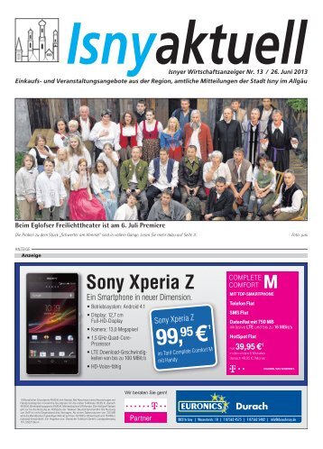 Isny Aktuell 26.06.2013