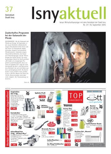 Isny Aktuell 16.09.2015