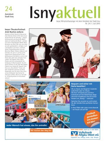 Isny Aktuell 01.07.2015