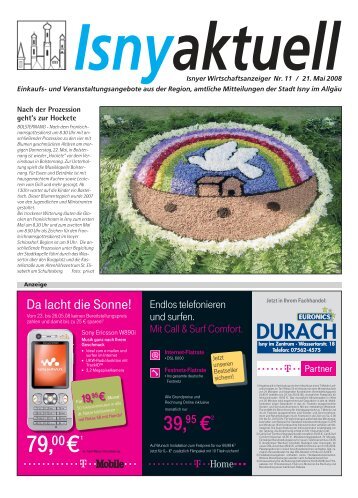 Isny Aktuell 21.05.2008