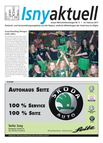 Isny Aktuell 23.02.2011