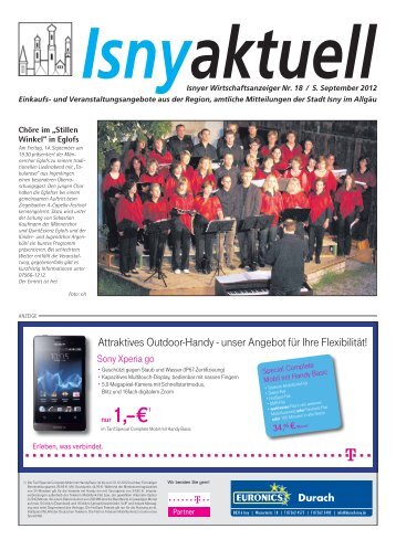 Isny Aktuell 05.09.2012