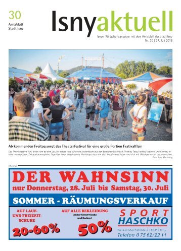 Isny Aktuell 27.07.2016