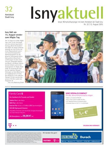Isny Aktuell 12.08.2015