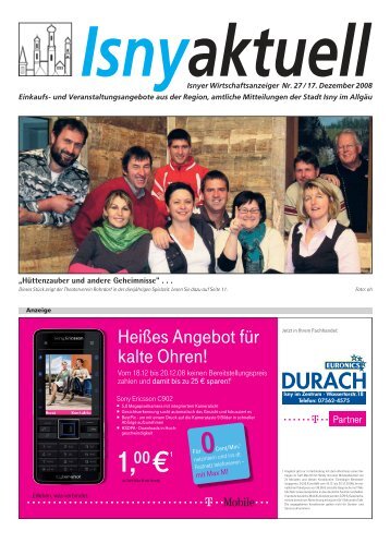 Isny Aktuell 17.12.2008