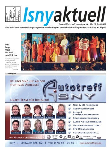 Isny Aktuell 18.06.2008