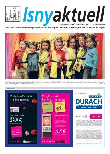 Isny Aktuell 11.03.2009