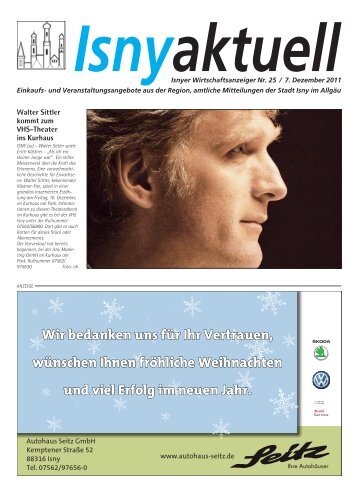 Isny Aktuell 07.12.2011