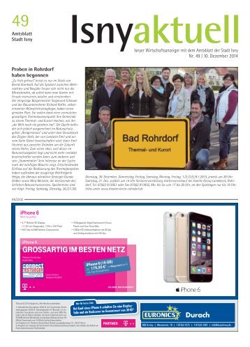 Isny Aktuell 10.12.2014